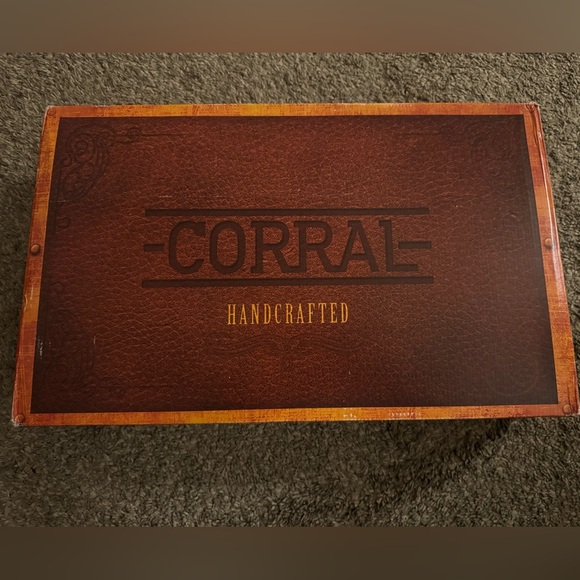 CORRAL WOMEN'S TALL BLUE EMBROIDERY WESTERN BOOT - women’s size 10 - Picture 9 of 9